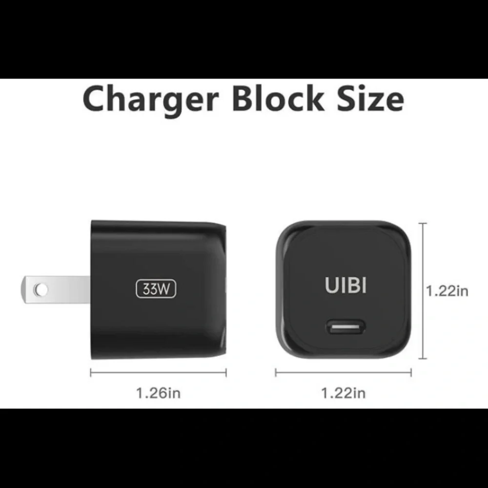 NWT UIBI GaN 33W Mini Fast Charger.